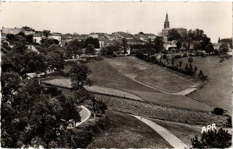 Carte postale ancienne Lafrancaise Vue générale à Lafrançaise