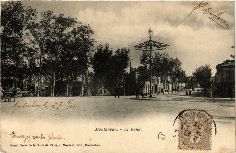 Carte postale ancienne Montauban Le Roud à Montauban
