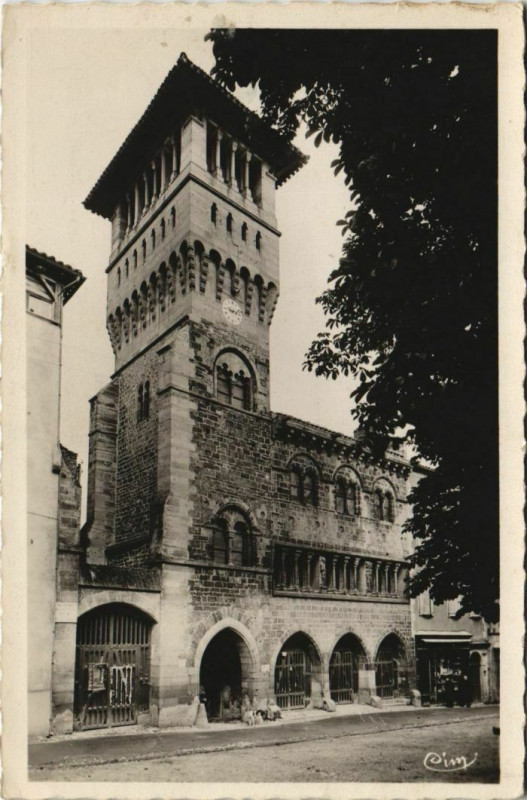 Carte postale ancienne Moissac Hotel de Ville France à Moissac