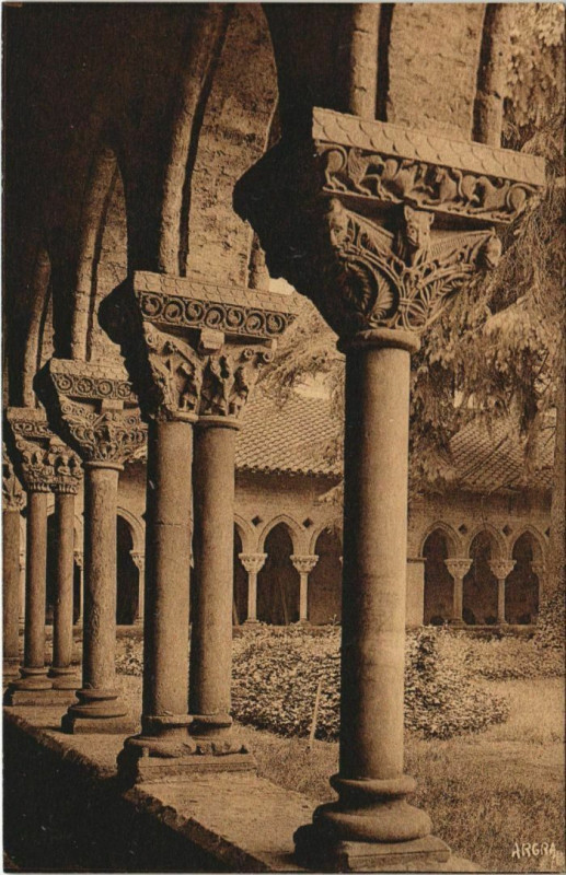 Carte postale ancienne Moissac Abbaye de Moissac France à Moissac