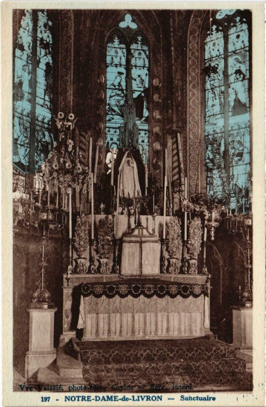 Carte postale ancienne N.-D.-de-Livron Sanctuaire