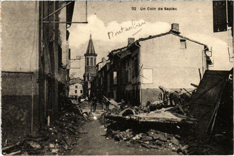 Carte postale ancienne Un coin de Sapiac