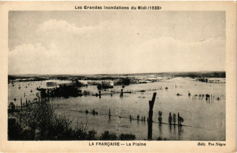 Carte postale ancienne La Francaise - La Plaine