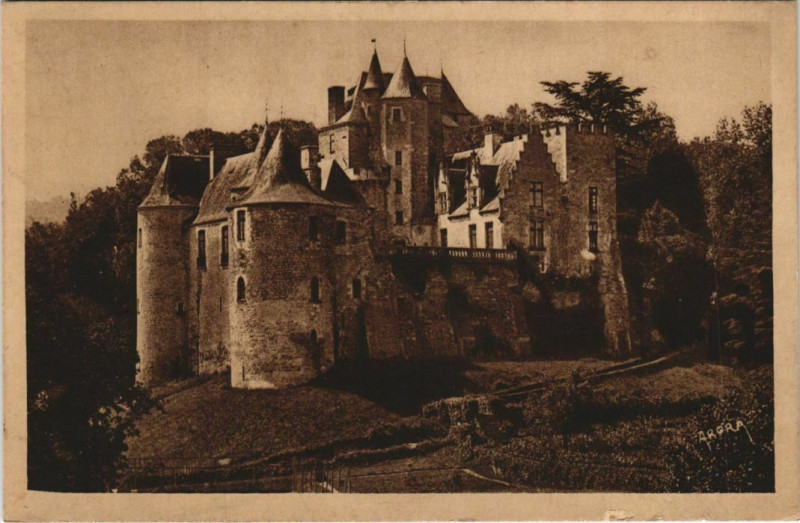 Carte postale ancienne Chateau de Fayrac