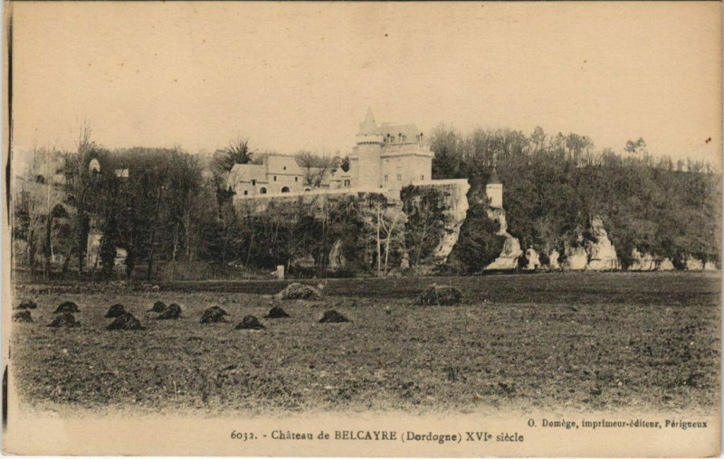 Carte postale ancienne Chateau de Belcayre