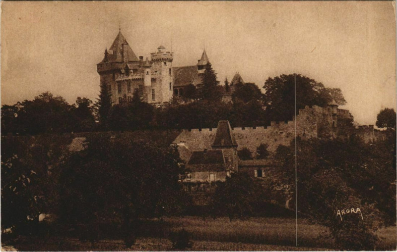 Carte postale ancienne Chateau de Montfort