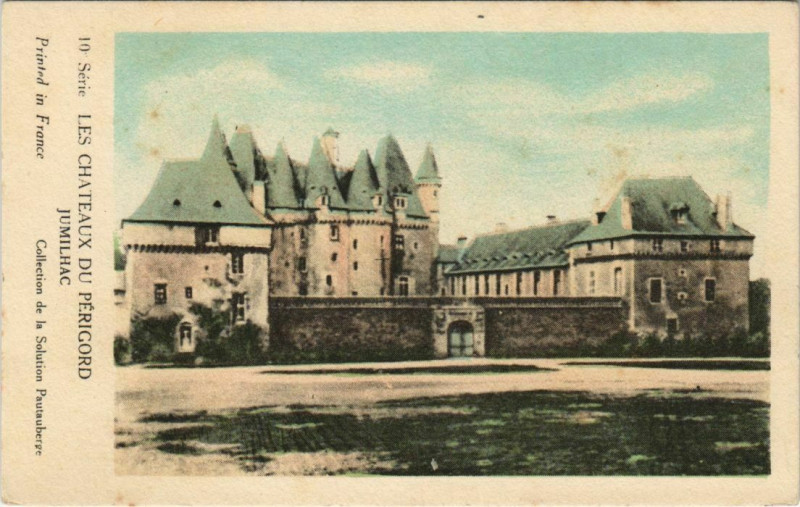 Carte postale ancienne Les Chateaux du Perigord - Jumilhac