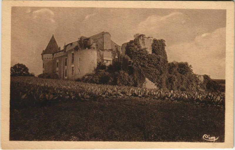 Carte postale ancienne Chateau de Longas