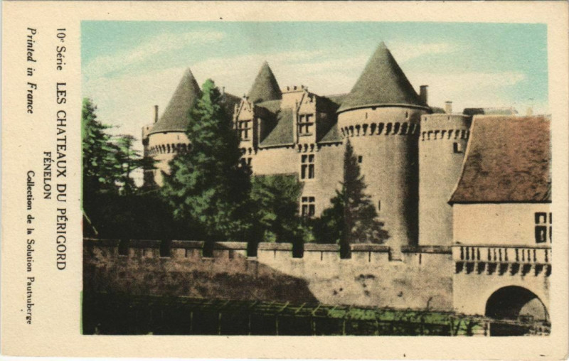 Carte postale ancienne Les Chateaux du Perigord - Fenelon