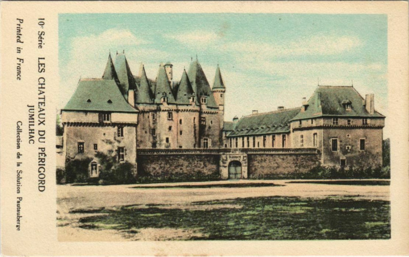 Carte postale ancienne Les Chateaux du Perigord - Jumilhac