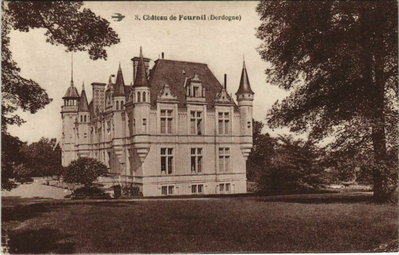 Carte postale ancienne Chateau de Fournil