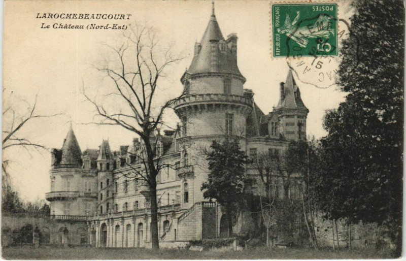 Carte postale ancienne LarochebeaucourtLe Chateau - Nord-Est