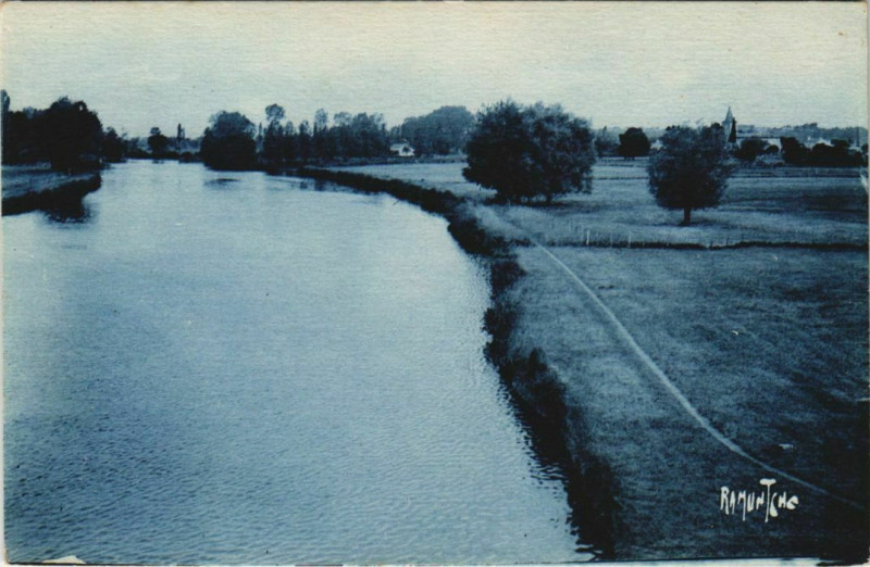 Carte postale ancienne L'Isle a Montpon