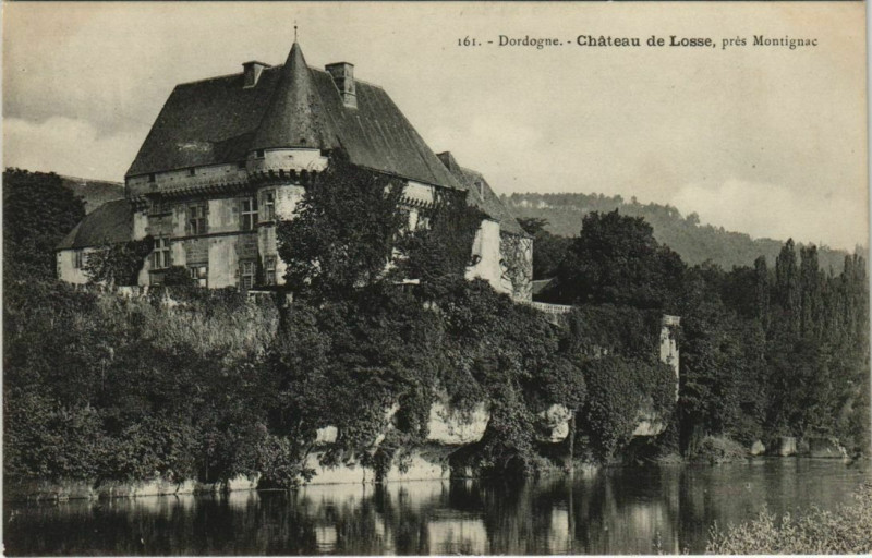 Carte postale ancienne Chateau de Losse France