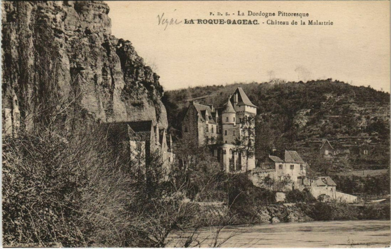 Carte postale ancienne Chateau de la Malartrie France