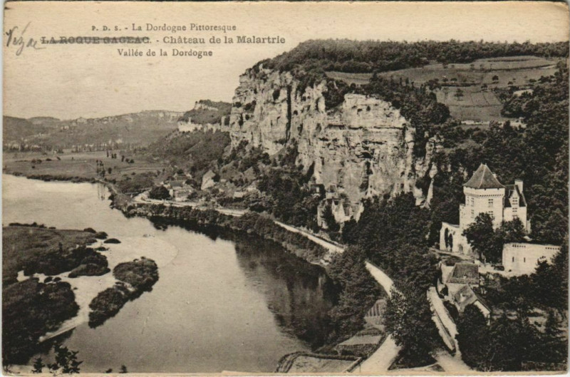 Carte postale ancienne Chateau de la Malartrie France