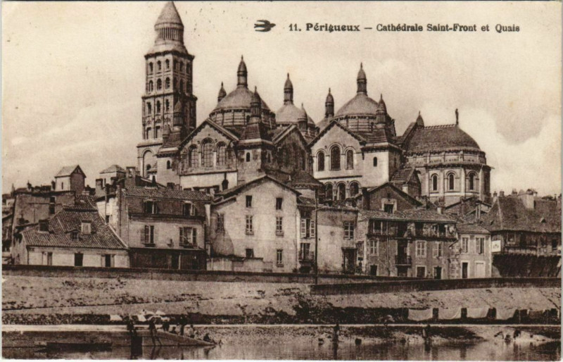 Carte postale ancienne Perigueux- Cathedrale Saint-Front France à Périgueux