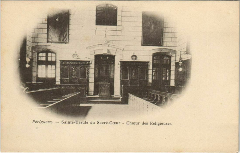 Carte postale ancienne Perigueux- Sainte-Ursule du Sacre Coeur France à Périgueux