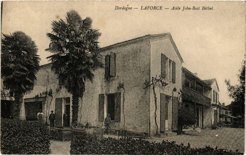 Carte postale ancienne Dordogne - La Force - Asile John-Bost Bethel à La Force