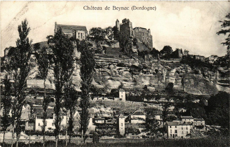 Carte postale ancienne Chateau de Beynac