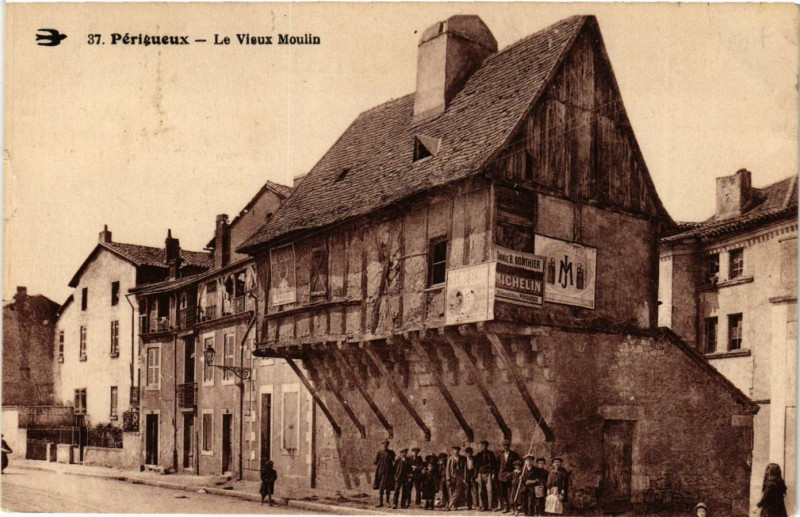 Carte postale ancienne Perigueux - Le Vieux Moulin à Périgueux