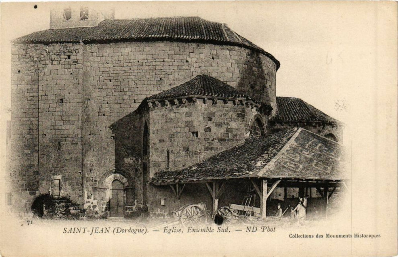 Carte postale ancienne Saint-Jean-Eglise-Ensemble Sud