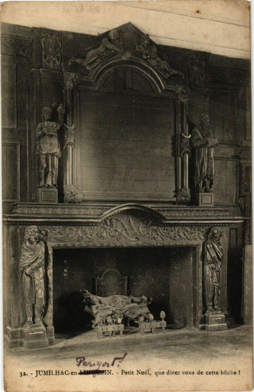 Carte postale ancienne Jumilhac-Petit Noel