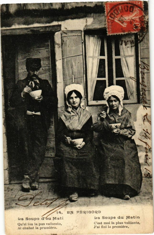 Carte postale ancienne En Perigord