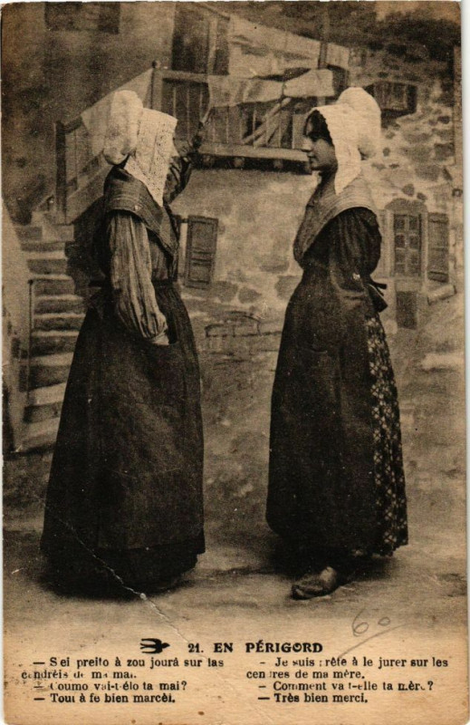 Carte postale ancienne En Perigord