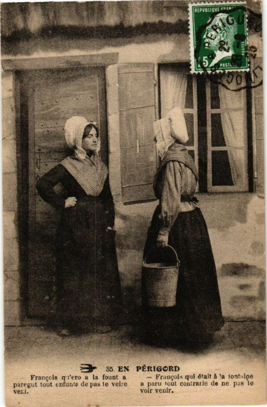 Carte postale ancienne En Perigord