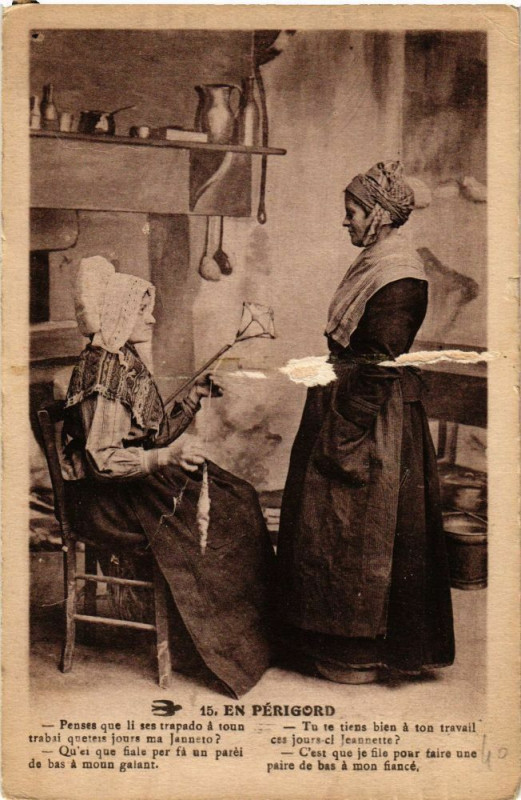 Carte postale ancienne En Perigord