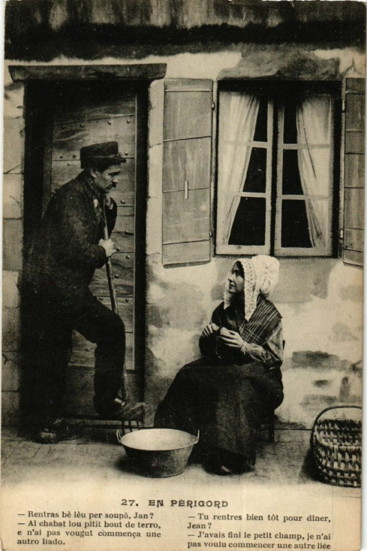 Carte postale ancienne En Perigord
