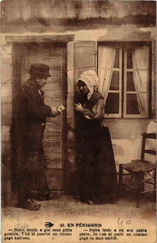 Carte postale ancienne En Perigord