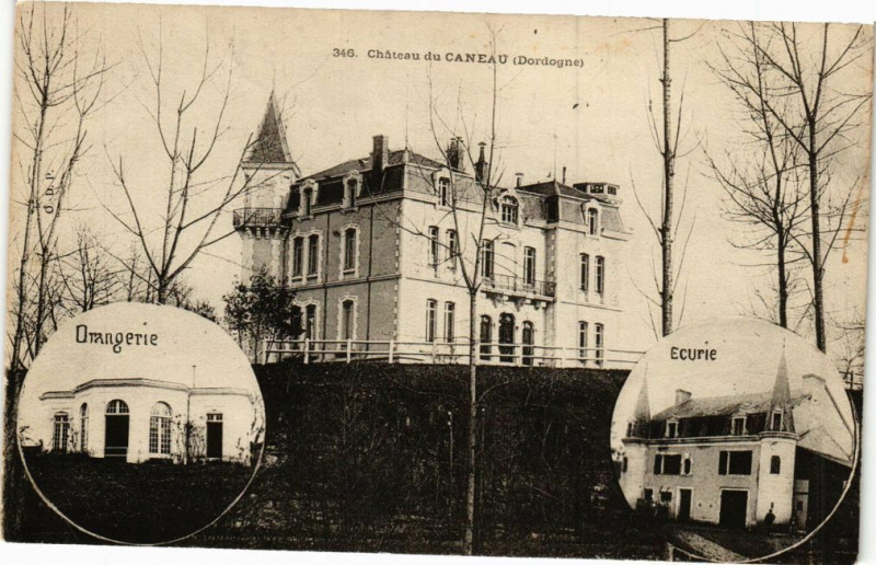 Carte postale ancienne Chateau du Caneau