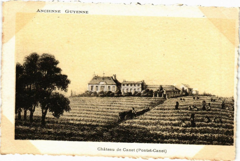 Carte postale ancienne Chateau de Canet