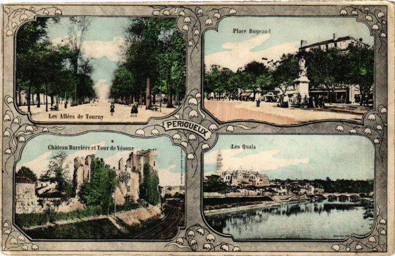 Carte postale ancienne Perigueux à Périgueux
