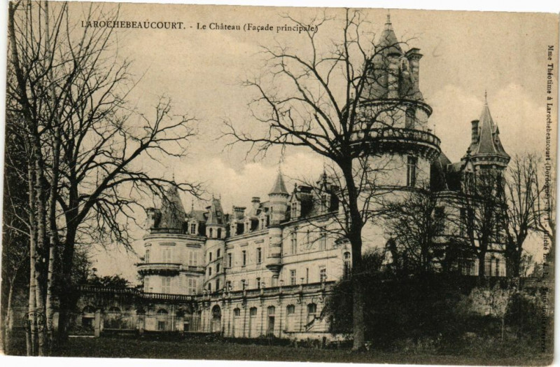 Carte postale ancienne Larochebeaucourt-Le Chateau