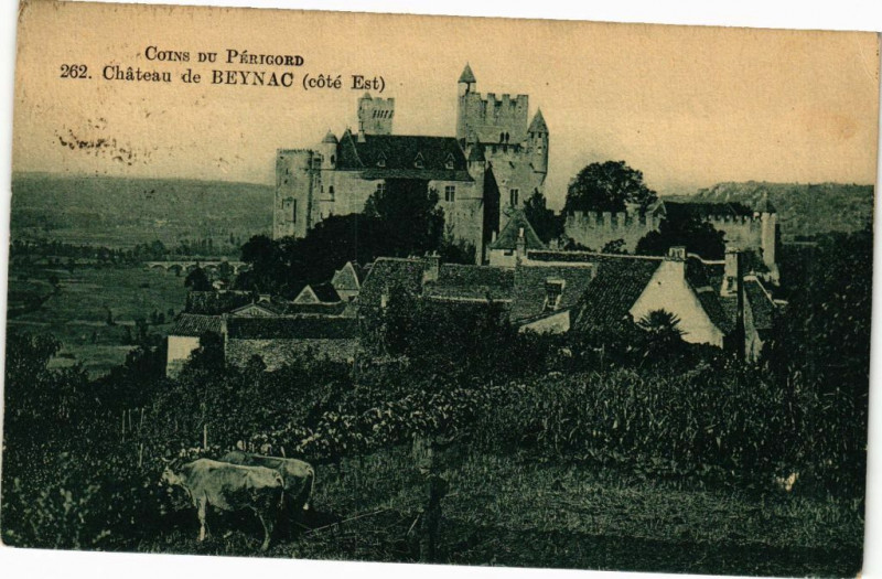 Carte postale ancienne Chateau de Beynac