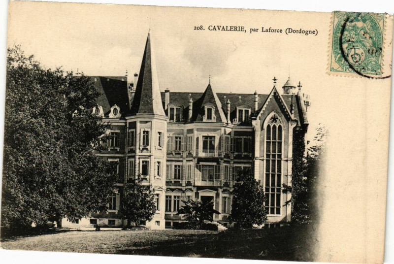 Carte postale ancienne Cavalerie par Laforce