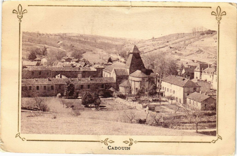 Carte postale ancienne Cadouin
