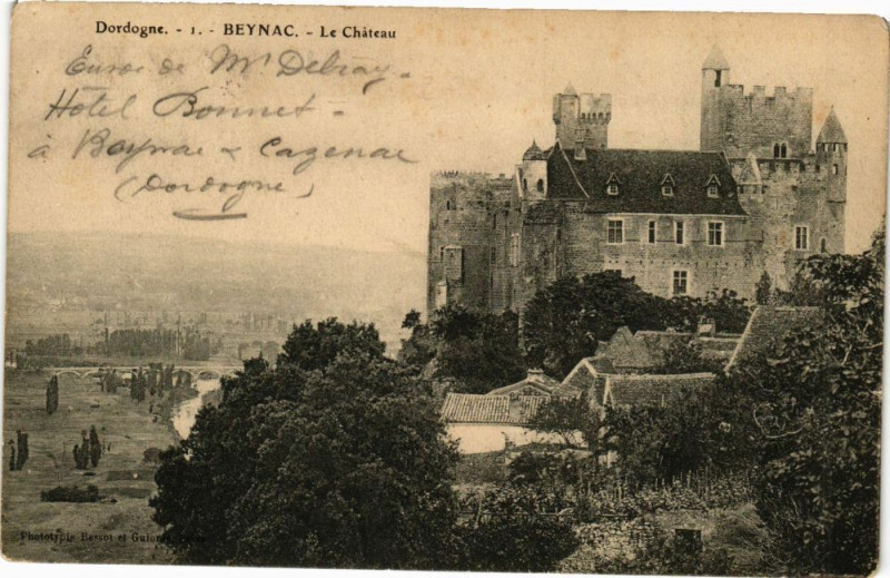 Carte postale ancienne Beynac-Le Chateau