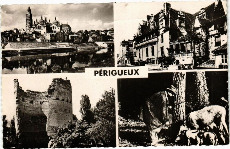 Carte postale ancienne Perigueux à Périgueux