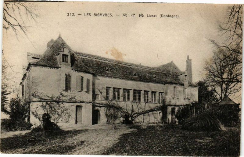 Carte postale ancienne Les Bigayres-Liorac