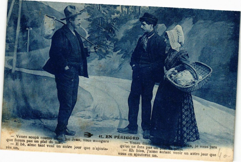 Carte postale ancienne En Perigord
