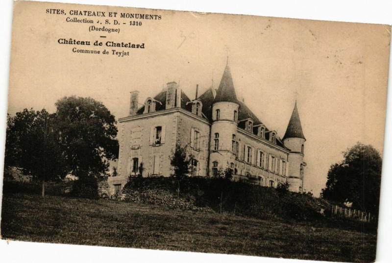Carte postale ancienne Chateau de Chatelard