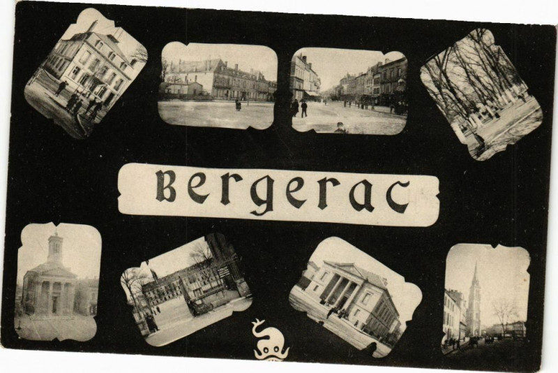 Carte postale ancienne Bergerac à Bergerac