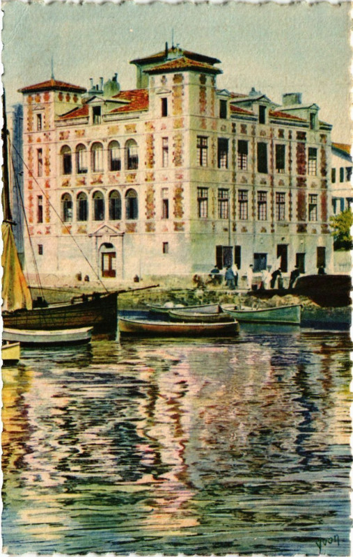 Carte postale ancienne Cote Basque - Saint-Jean-de-Luz (Basses-Pyrenées) - La Maison de à Saint-Jean-de-Luz