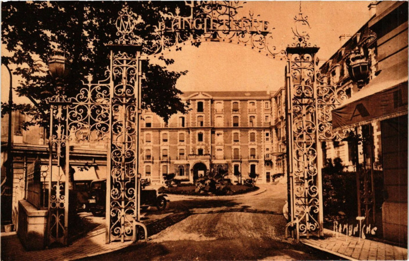 Carte postale ancienne Hotel d'Angleterre - Biarritz à Biarritz