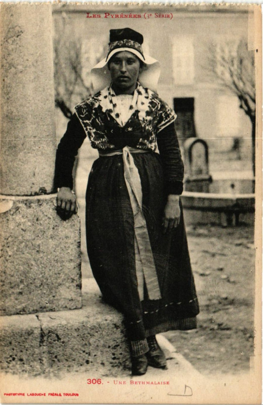 Carte postale ancienne Une Bethmalaise