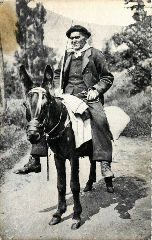 Carte postale ancienne Types Basques